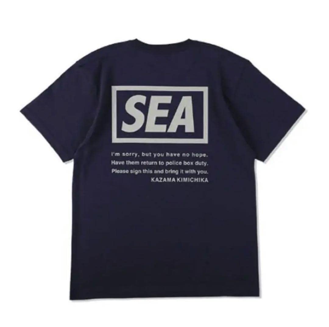 Amazon.co.jp: WIND AND SEA 教場コラボTシャツ 風間公親 S